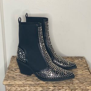 Nasty Gal Studded Boots